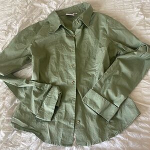 Button up green
